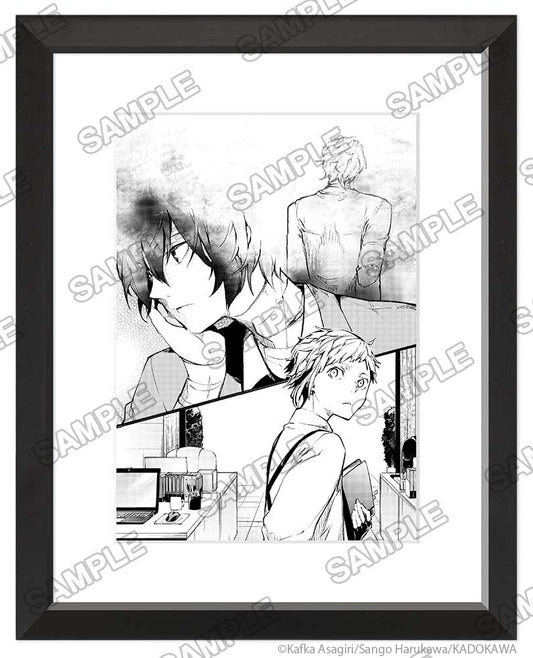 Bungo Stray Dogs Monochrome Character Fine Graph This is the character fine graph of "55 Minutes" from "Bungo Stray Dogs 55 Minutes"