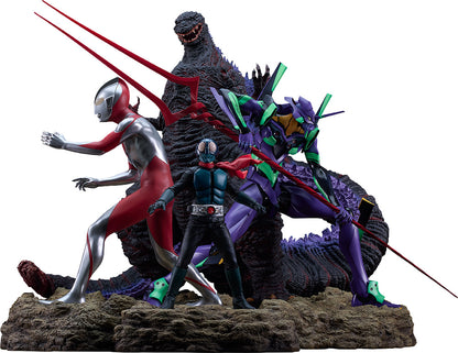 Shin Japan Heroes Universe Statues Set of 4