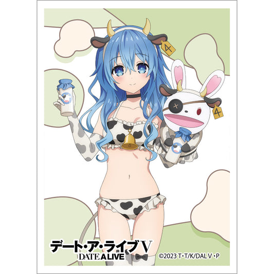 デート・ア・ライブV 描き下ろしスリーブ （四糸乃／牛柄水着）