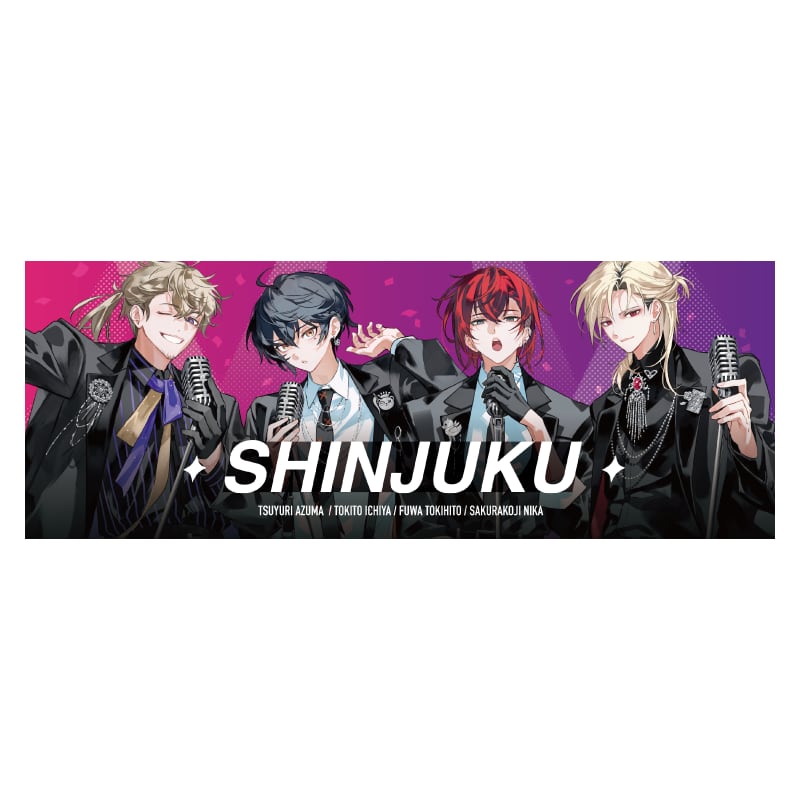 タオル］ 駅ナカLIVE ver. タオル 新宿チーム【クロケスタ】 – viviON BLUE