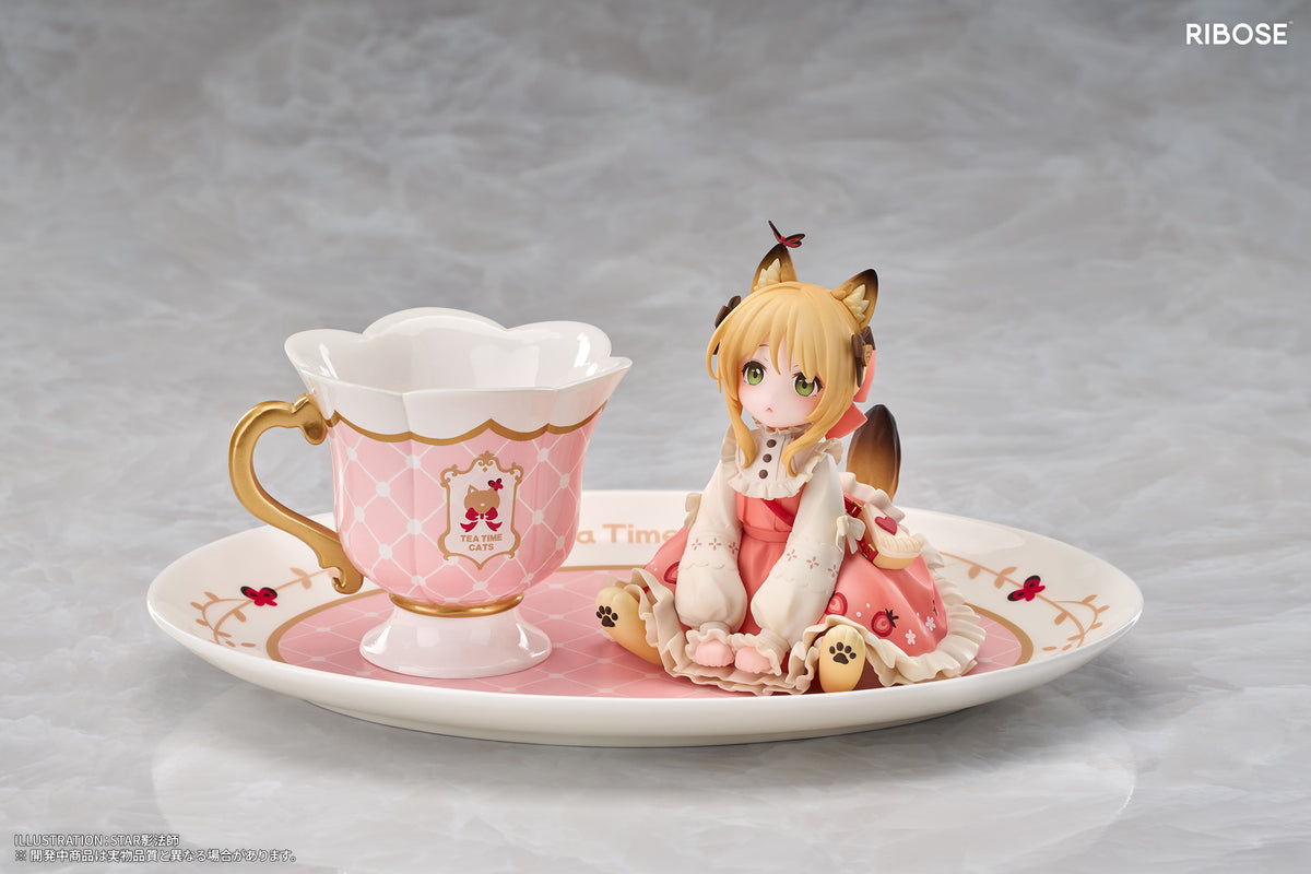 DLCシリーズ『ティータイム キャッツ』「オレンジ キャット」 完成品フィギュア