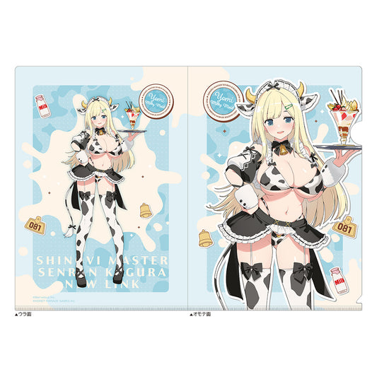 シノビマスター 閃乱カグラ NEW LINK 描き下ろしクリアファイル （詠／ミルキーメイド）