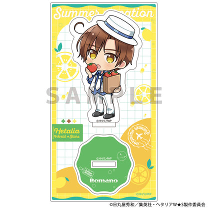 Hetalia World★Stars Acrylic Stand (Romano/Summer Vacation)