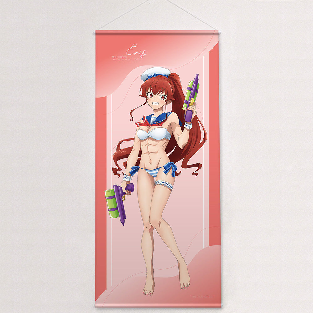 무직전생Ⅱ ～이세계 가면 진심으로 대접～ 신작 특대 태피스트리 (엘리스/마린세일러 수영복)