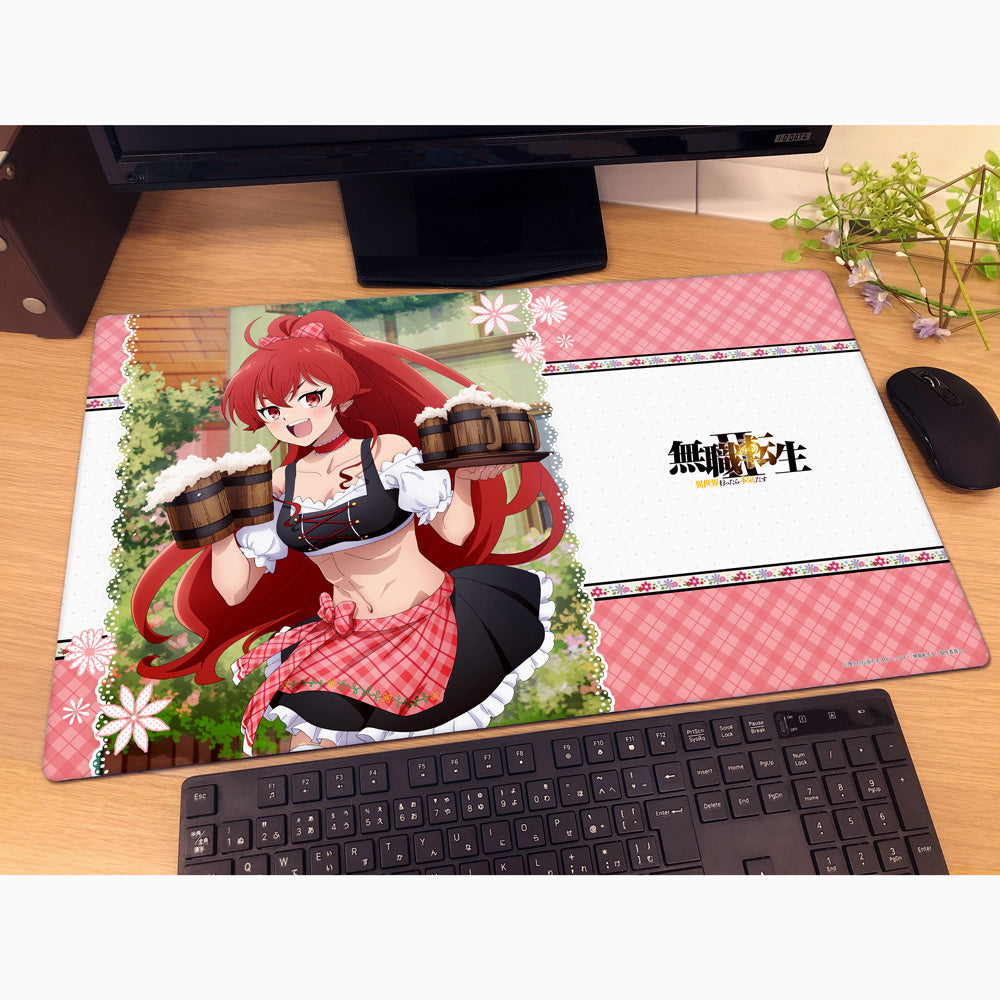 無職転生Ⅱ ～異世界行ったら本気だす～ 描き下ろしラバーマット （エリス／ディアンドル）
