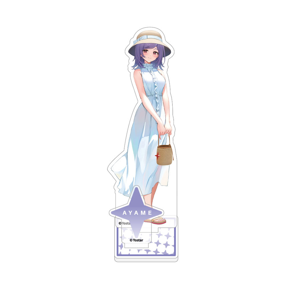 ステラソラ 描き下ろしアクリルスタンド （アヤメ／夏服）