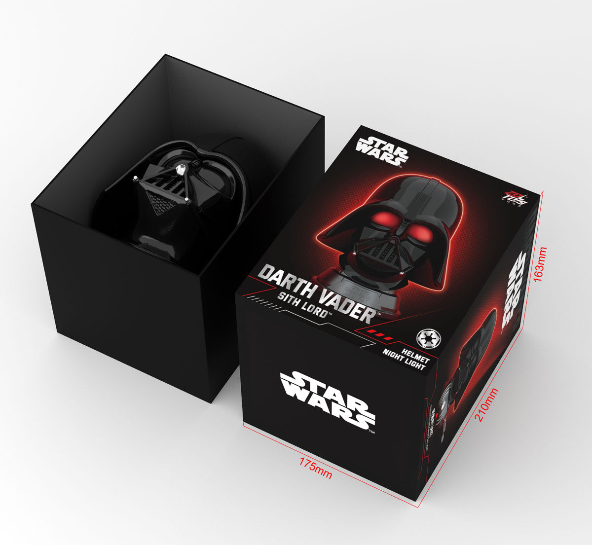 スター・ウォーズ ヘルメットナイトライト ダース・ベイダー