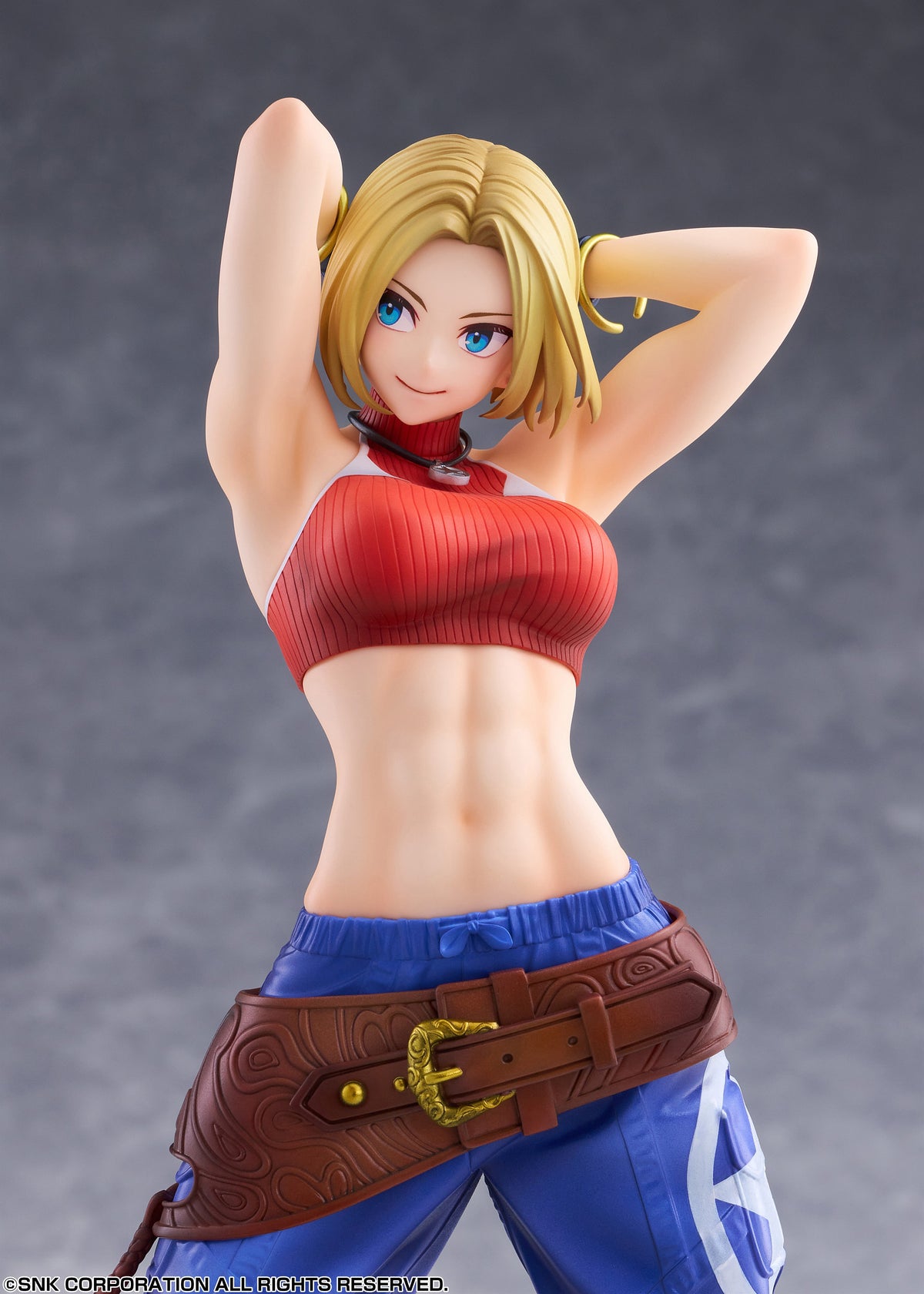 Fighting Girls Collection 더 킹 오브 파이터즈 XV 1/7 스케일 피규어 블루 마리