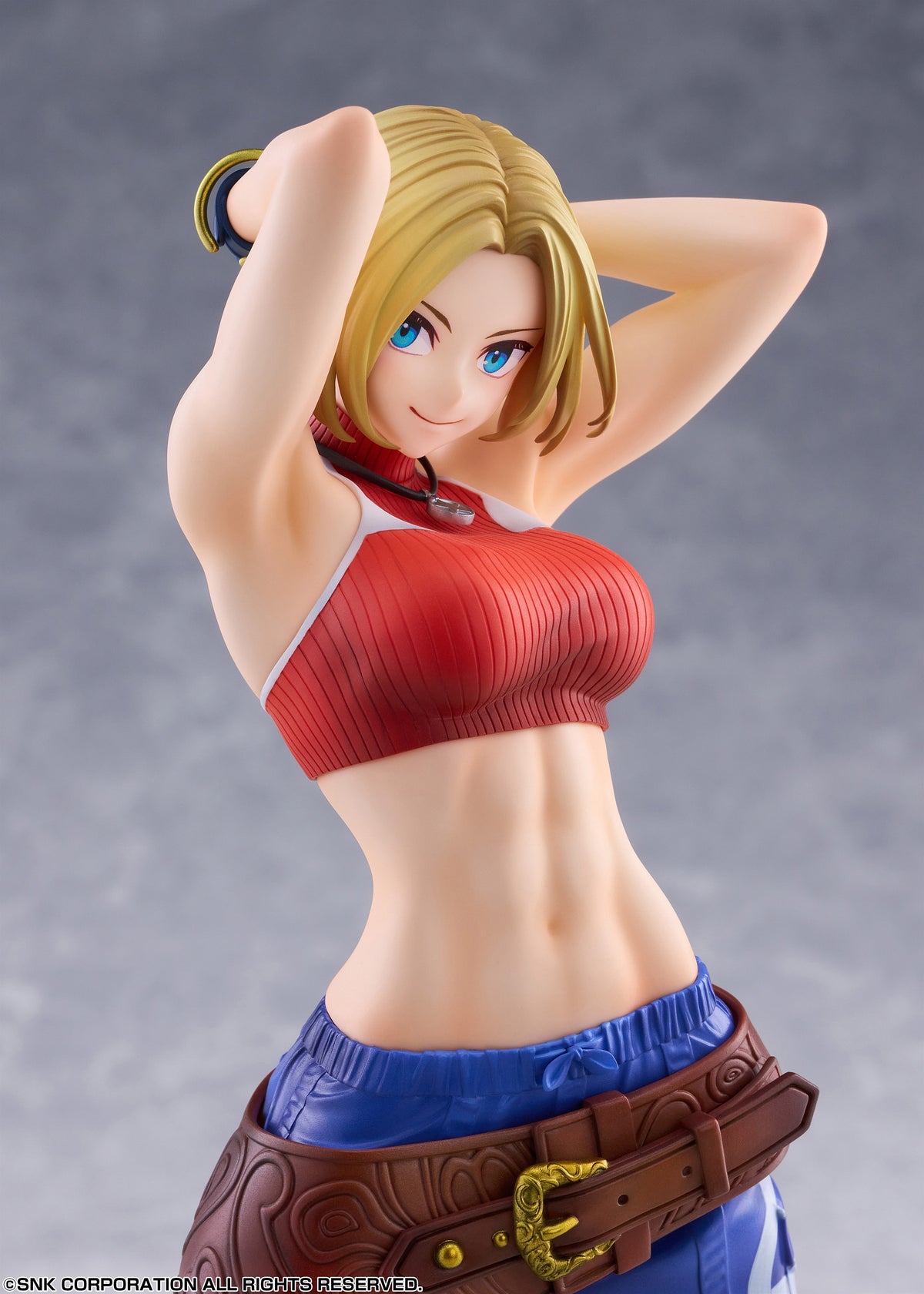 Fighting Girls Collection 더 킹 오브 파이터즈 XV 1/7 스케일 피규어 블루 마리