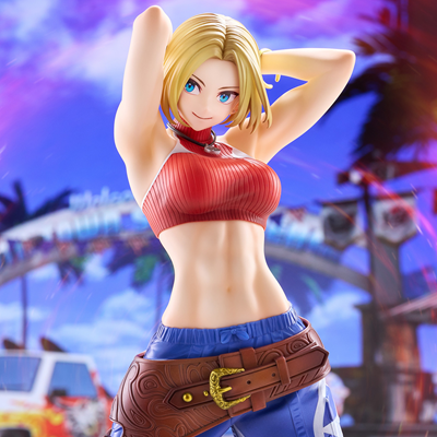 Fighting Girls Collection 더 킹 오브 파이터즈 XV 1/7 스케일 피규어 블루 마리