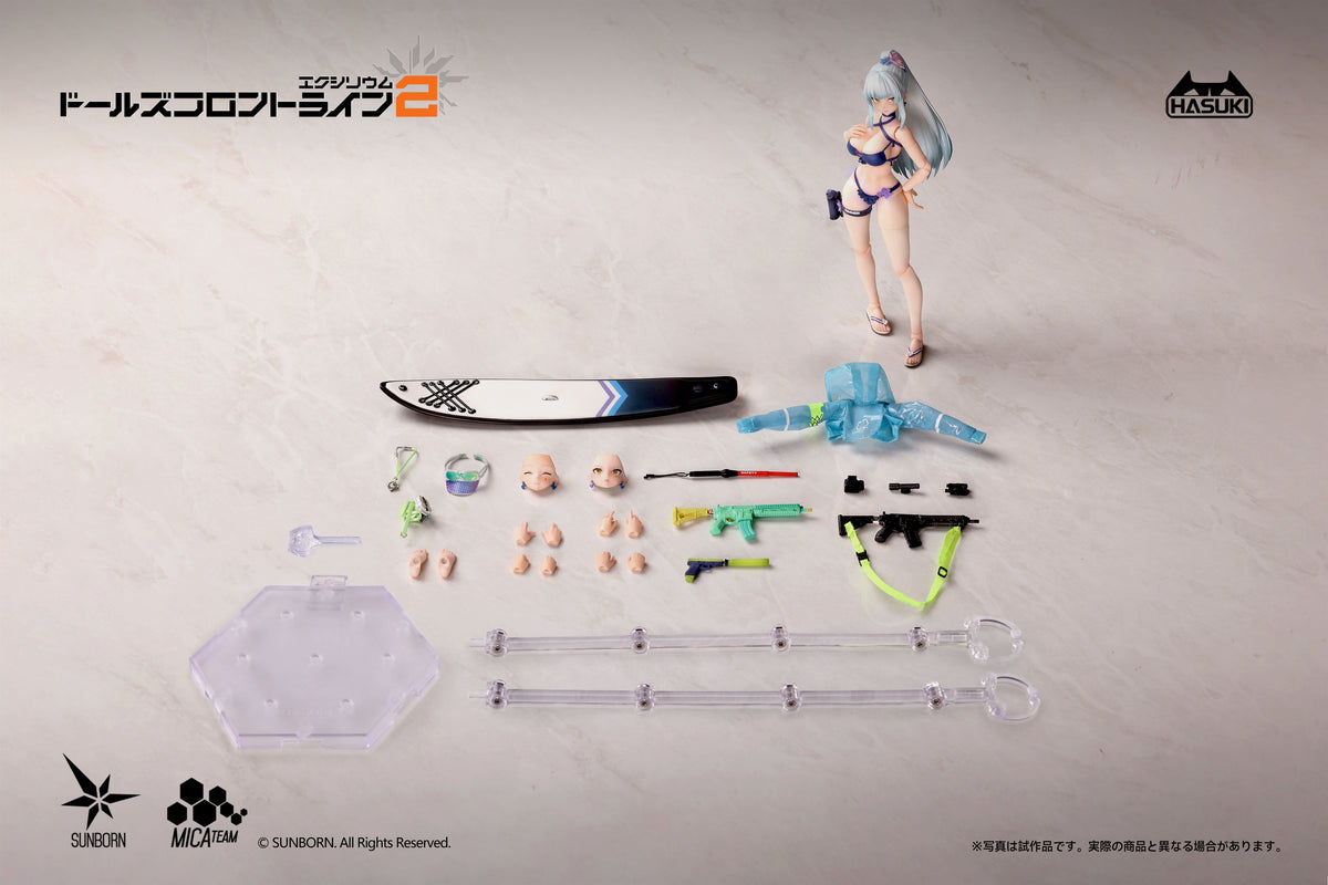ドールズフロントライン2：エクシリウム pocket art PA013 クルカイ 蒼き軌跡 Ver. 通常版 1/12 完成品アクションフィギュア