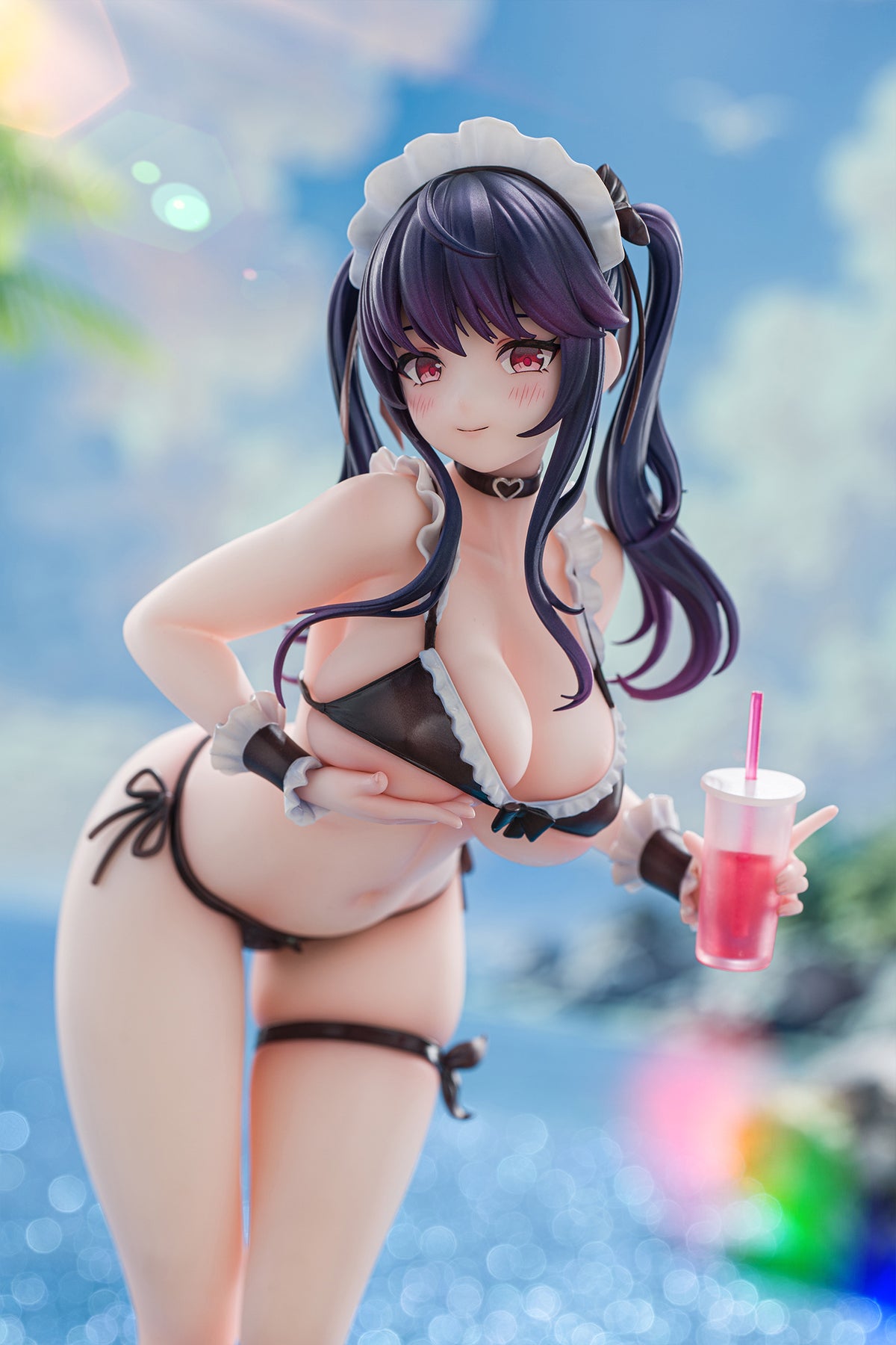 수영복 메이드 샬롯 illustration by LANCE-소랑 폭단 1/6 완성품 피규어