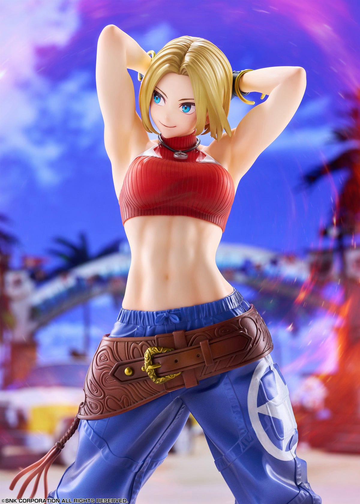Fighting Girls Collection 더 킹 오브 파이터즈 XV 1/7 스케일 피규어 블루 마리