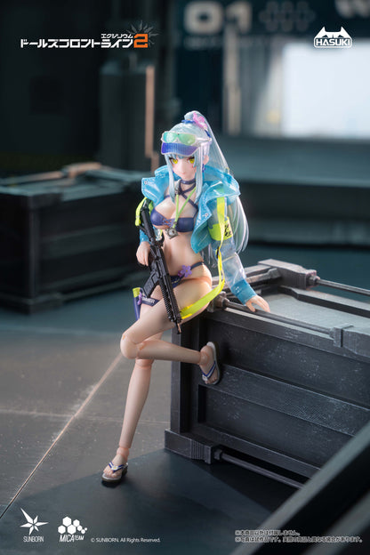 pocket art Girls' Frontline2: Exillium pocket art PA013 Kurukai Blue Trails Ver. Deluxe Edition 1/12 Completed ActionFigure