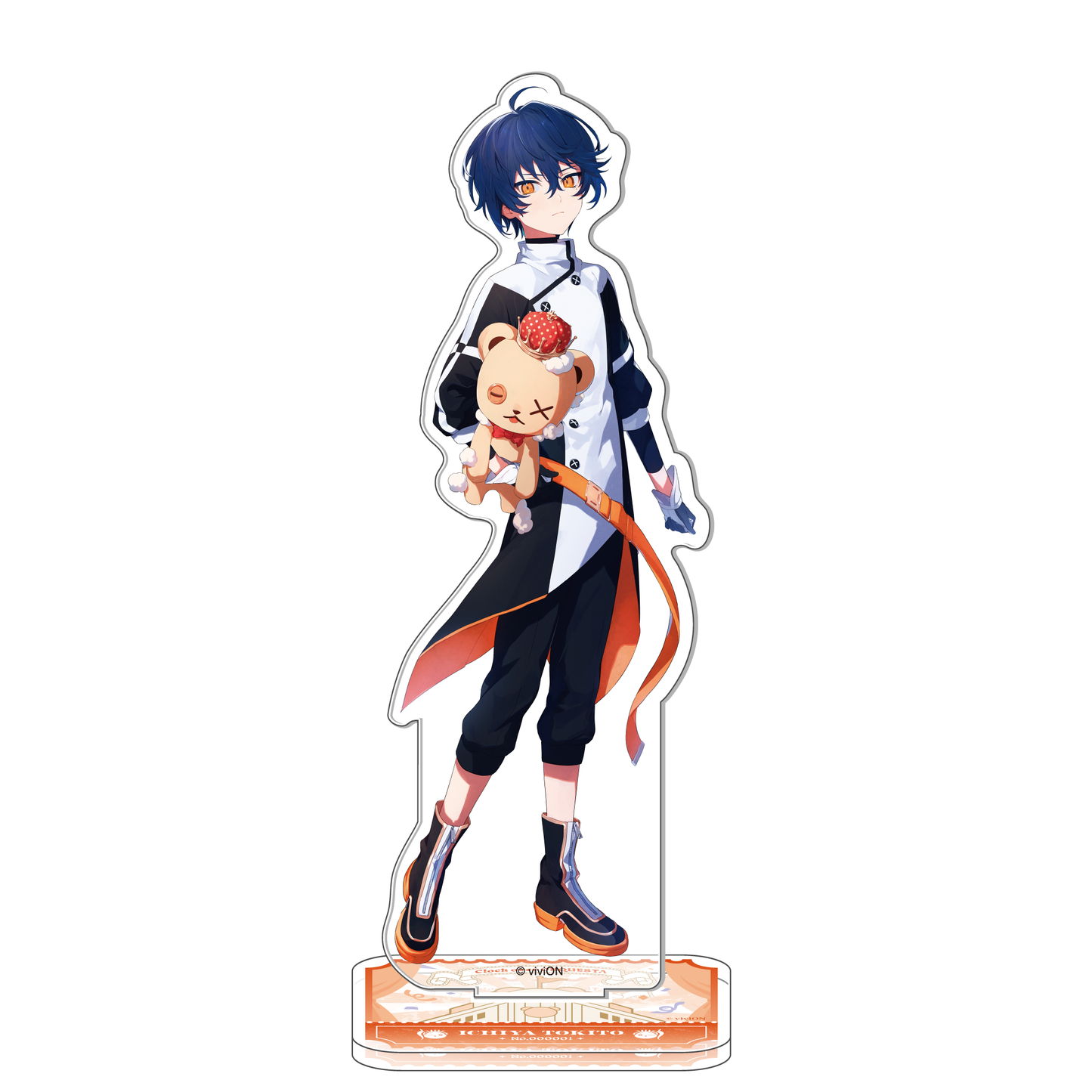 Clock over ORQUESTA Second season BATTLE: Boy's figure ver. acrylic stand: Toki-tou Ichiya