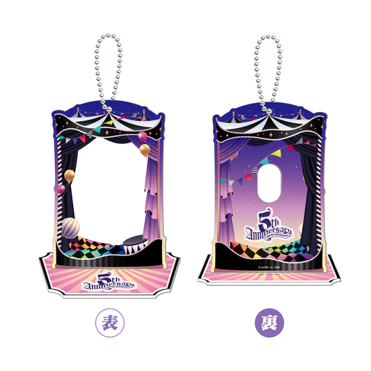 Clock over ORQUESTA 5th anniversary アクリルチェキ風カードスタンド