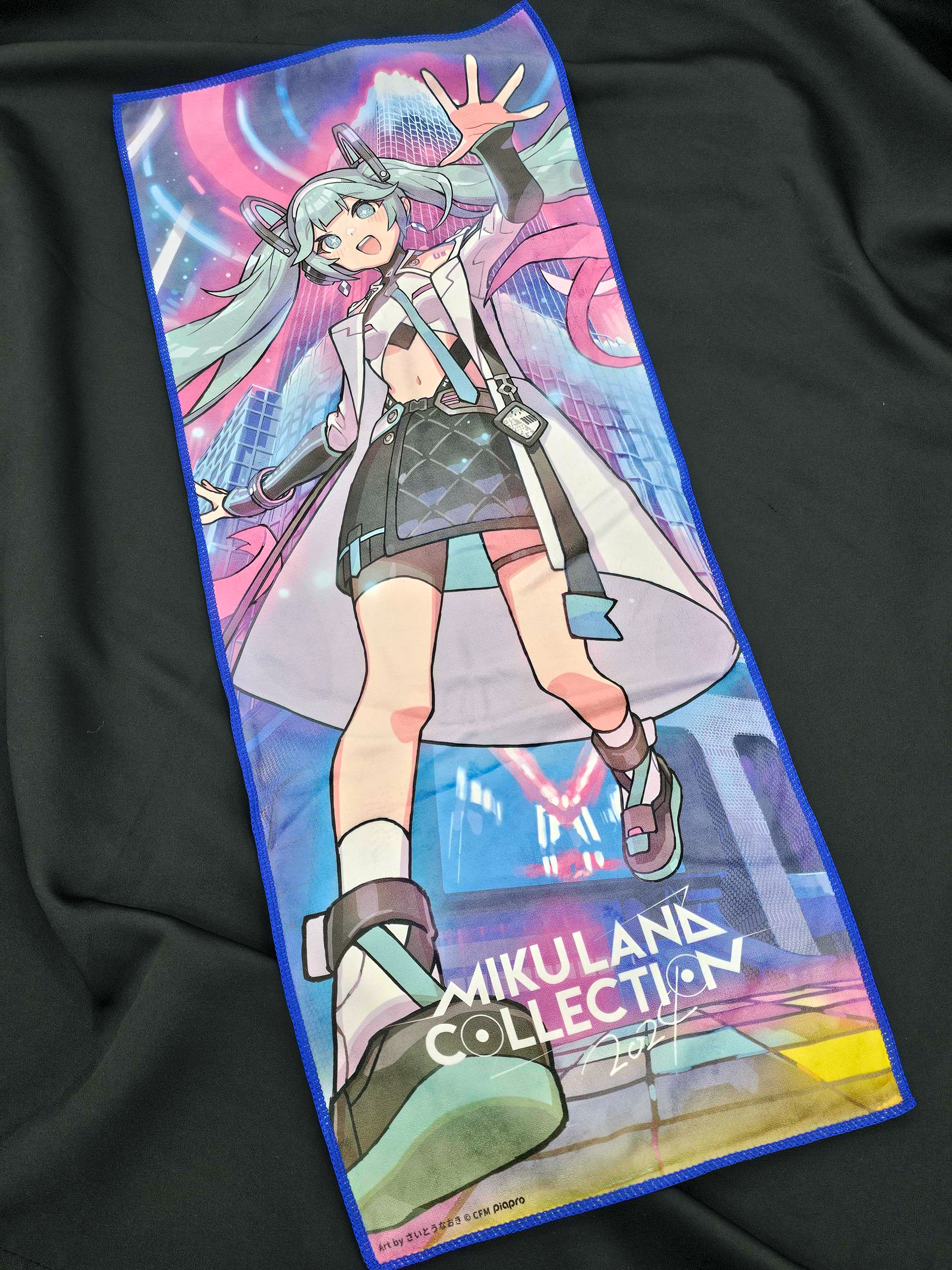 Miku Land Collection2024 フェイスタオル – viviON BLUE