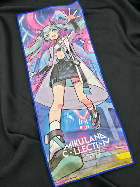 Miku Land Collection2024 フェイスタオル – viviON BLUE
