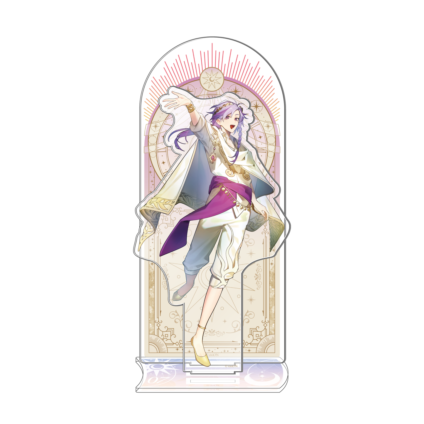 ORQUESTA 4 周年纪念亚克力支架上的时钟：Tenma Nanasei in Youth Form ver.