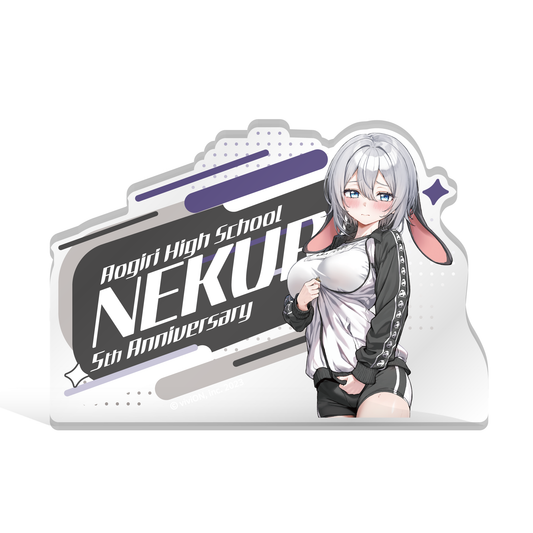 あおぎり高校 山黒音玄 5周年記念グッズ アクリルブロック