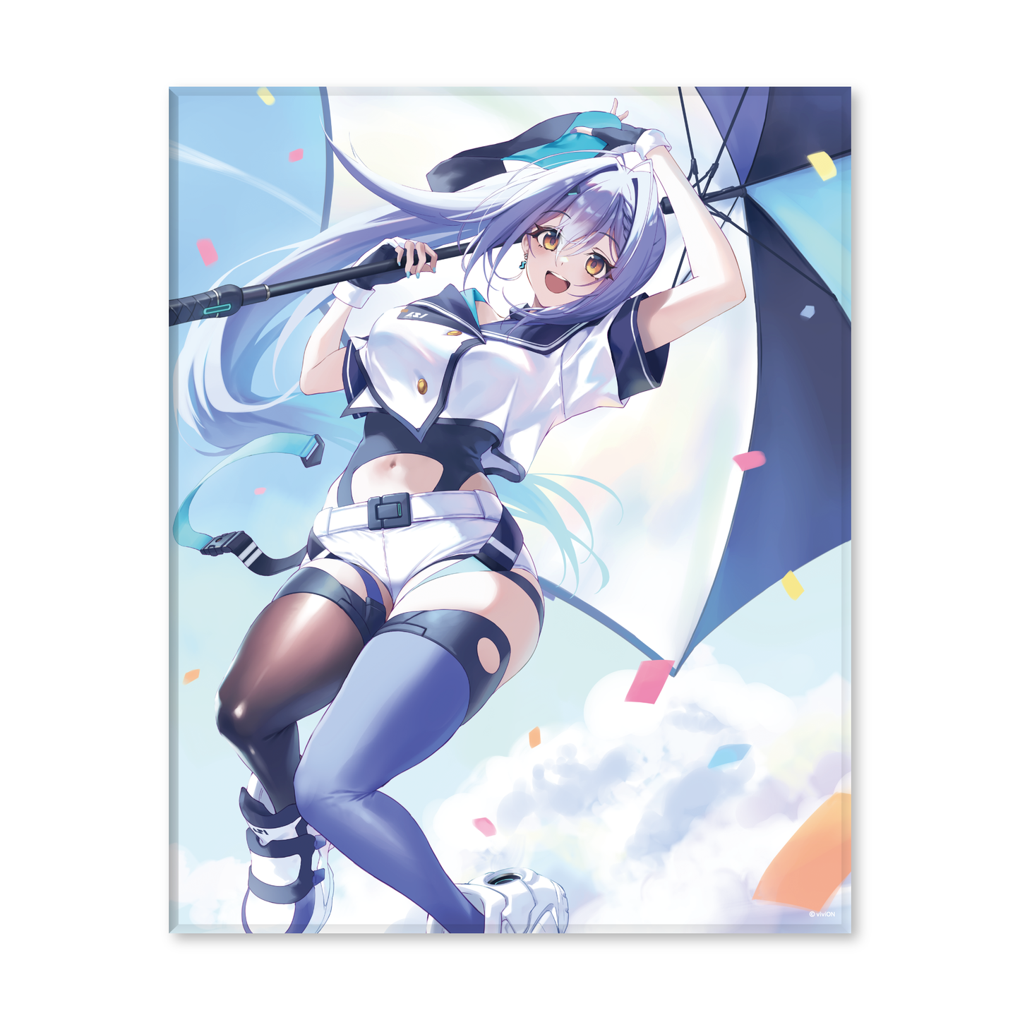 あおぎり高校 エトラ 誕生日記念グッズ2025 キャンバスボード