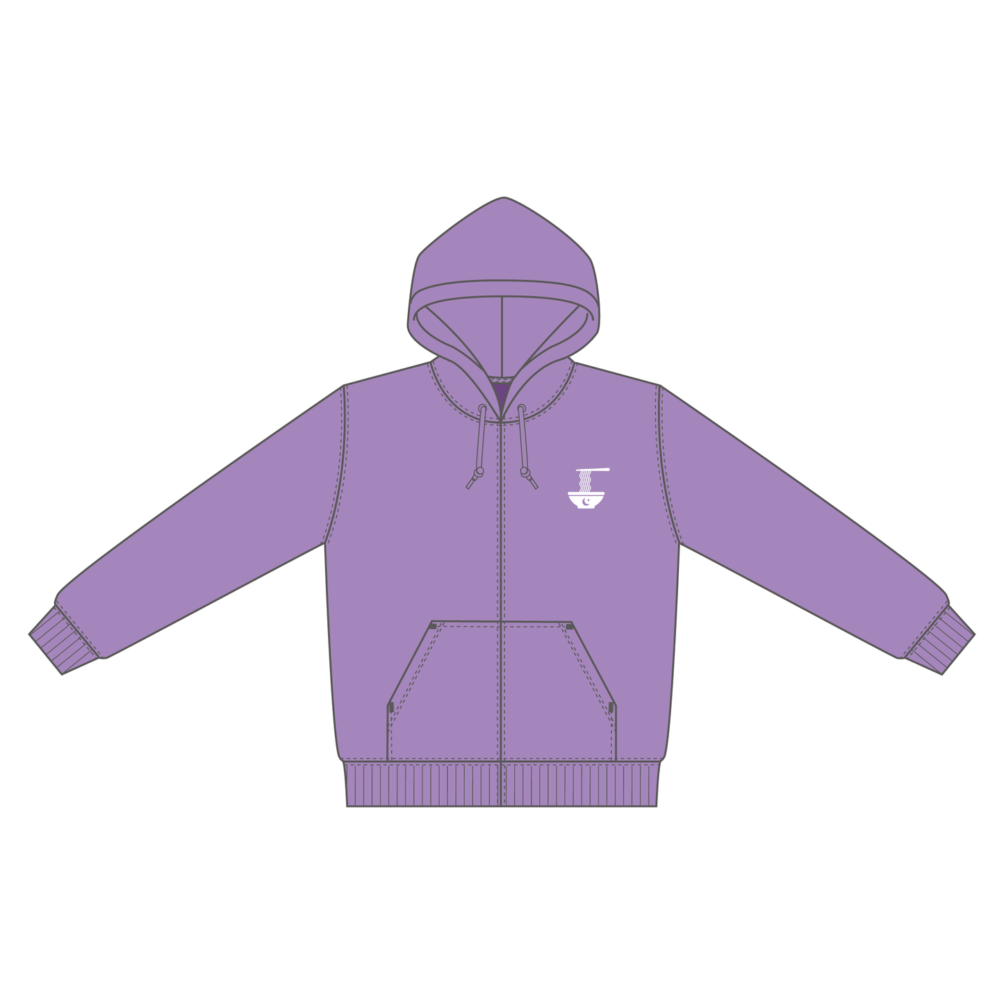 あおぎり高校 音霊魂子 誕生日記念グッズ2025 裏ボアパーカー