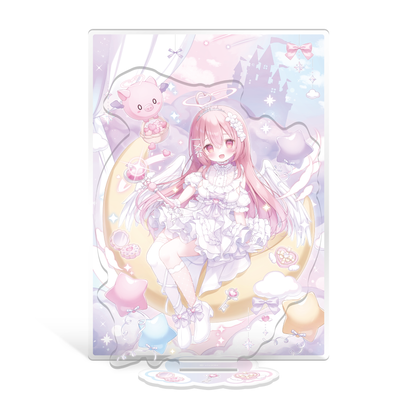 Aogiri High School Rieru Gabu 1st Event "Love♡Riel's goods acrylic stand with background