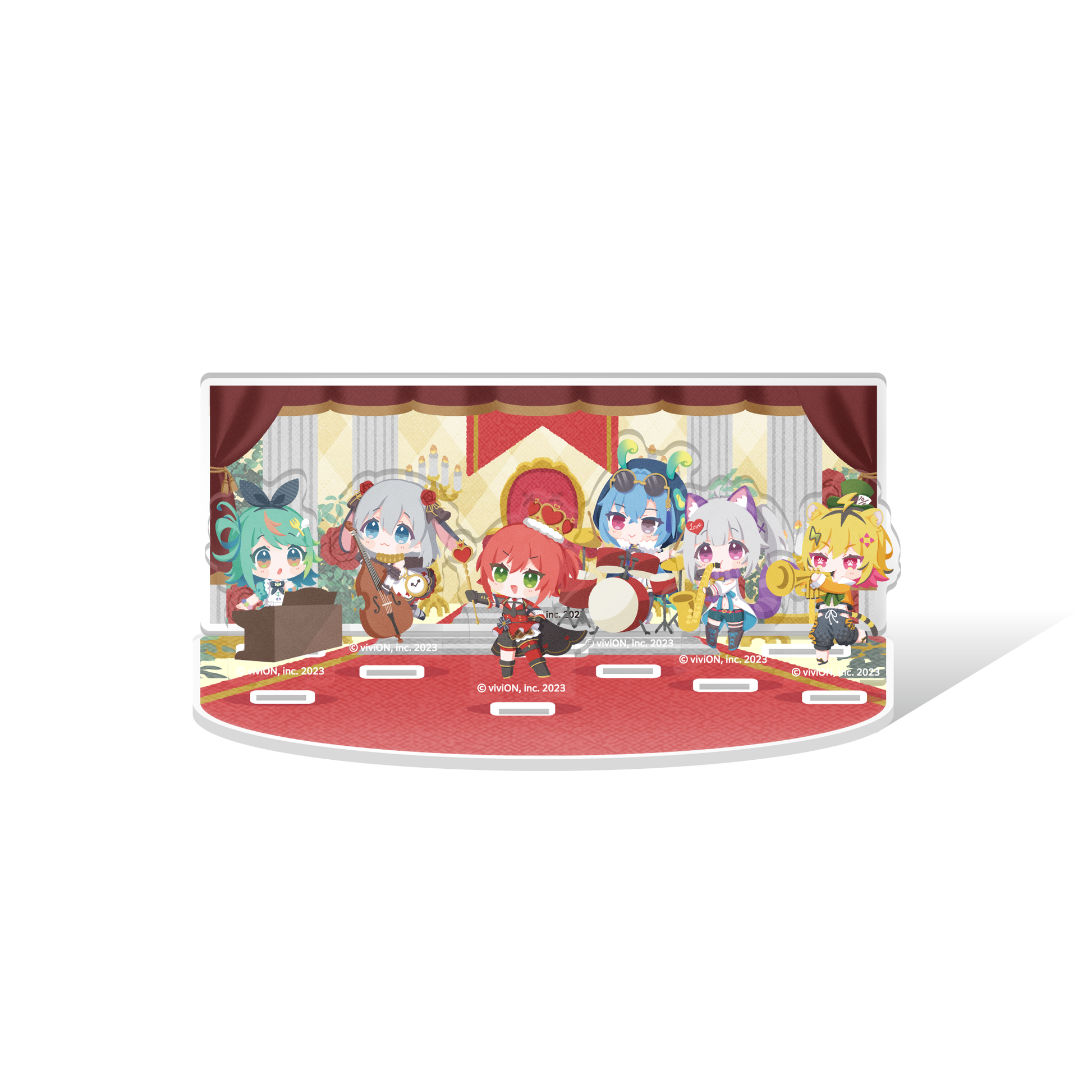 あおぎり高校 ぽぷらーと Alice ver. アクリルジオラマ – viviON BLUE