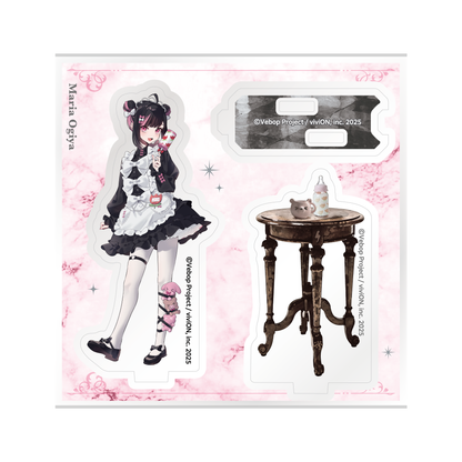 Vebop Project 迷電ワークス2周年記念グッズ アクリルミニジオラマ 荻谷まりあ