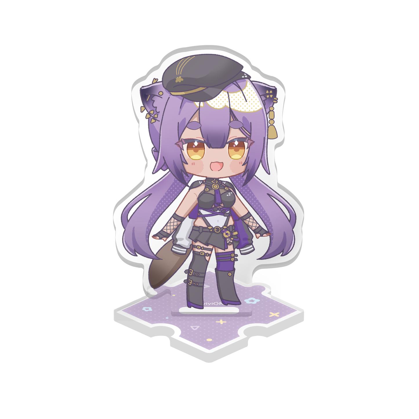あおぎり高校 ぽぷらーと ミニアクリルスタンド 八十科むじな