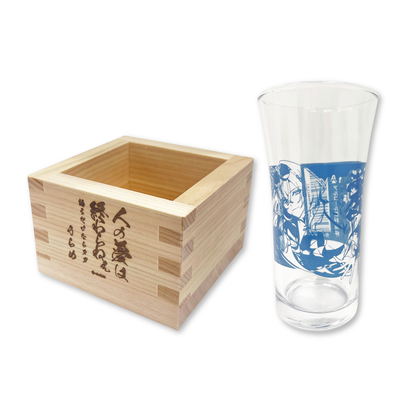 あおぎり高校 春雨麗女 誕生日記念グッズ2025 升＆グラスセット