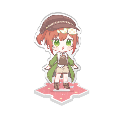 あおぎり高校 ぽぷらーと ミニアクリルスタンド 石狩あかり
