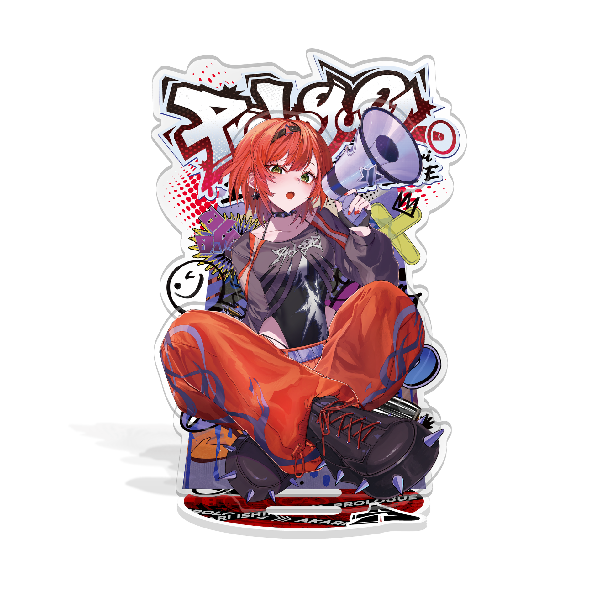 あおぎり高校 石狩あかり アクスタ キーホルダー 缶バッジ 9個セット あおぎり高校 石狩あかり アクスタ キーホルダー 缶バッジ 9個セット