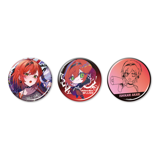 あおぎり高校 石狩あかり アクスタ キーホルダー 缶バッジ 9個セット あおぎり高校 石狩あかり アクスタ キーホルダー 缶バッジ 9個セット