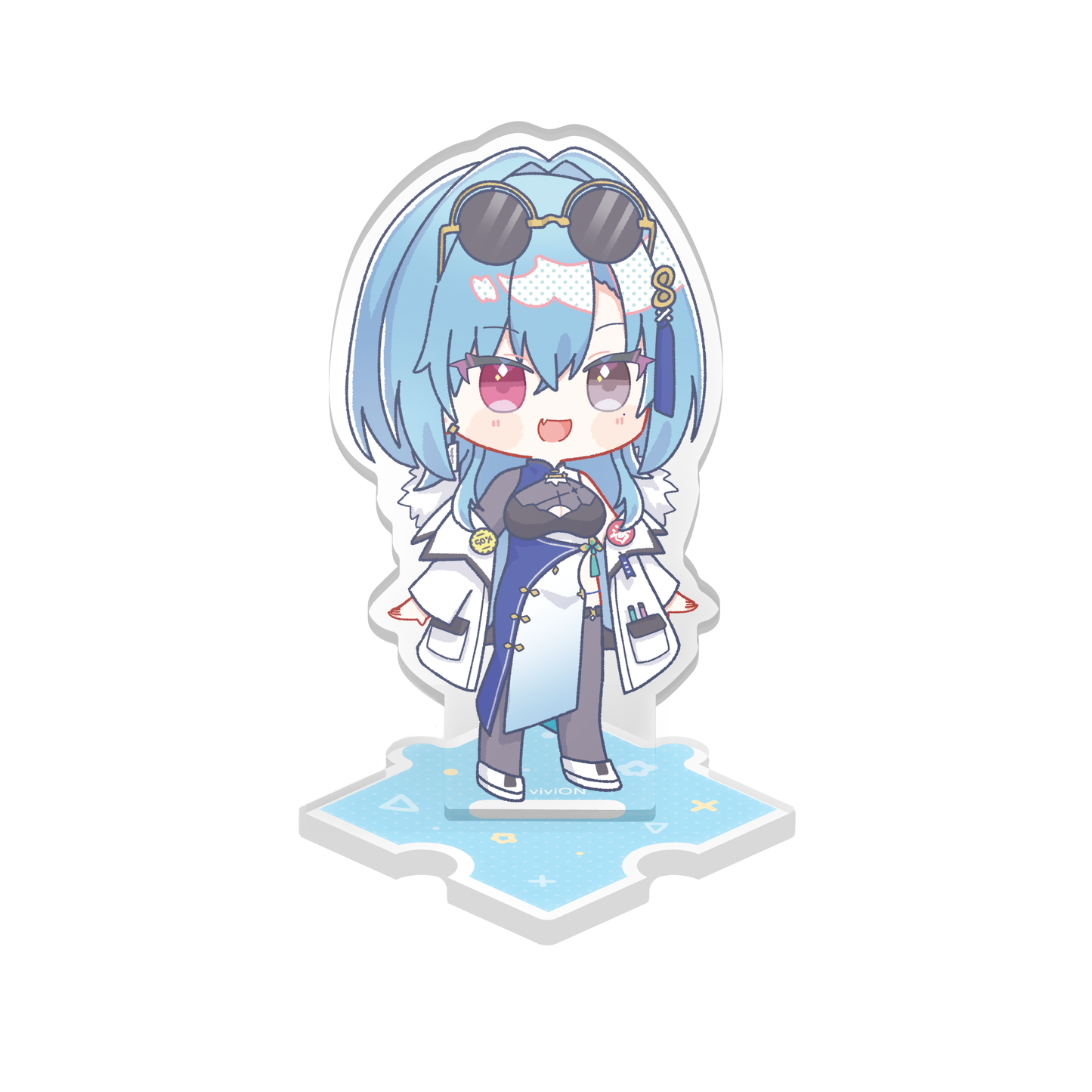 あおぎり高校 ぽぷらーと ミニアクリルスタンド 春雨麗女