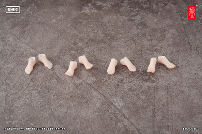 스네일쉘 엔젤 안젤라 옵션 발 파츠 세트 1/12 완제품 옵션 파츠