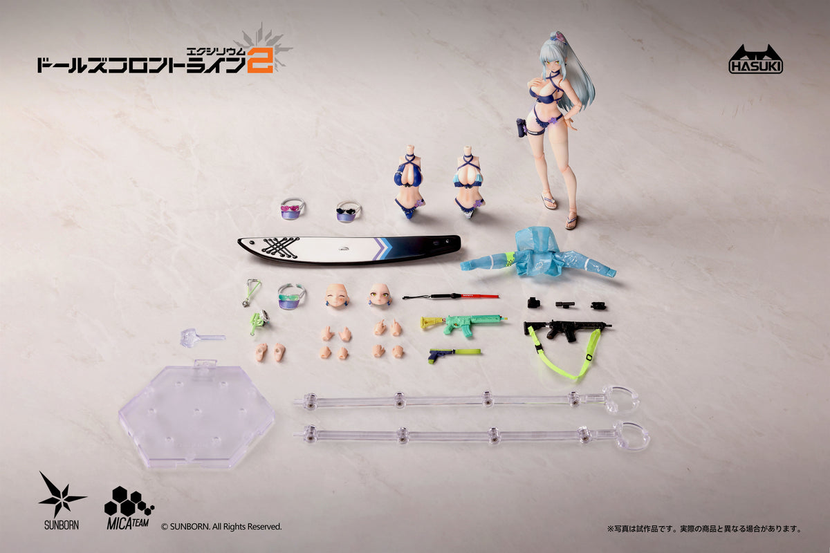 ドールズフロントライン2：エクシリウム pocket art PA013 クルカイ 蒼き軌跡 Ver. 豪華版 1/12 完成品アクションフィギュア