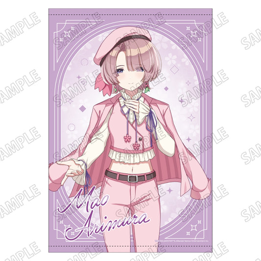 学園アイドルマスター 描き下ろしB2タペストリー【サクライロ Ver.】 2.有村麻央