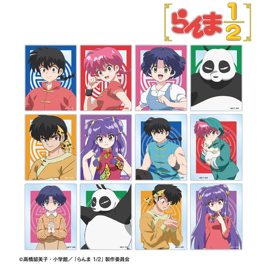 RANMA 1/2: SQUARE CAN BADGE (1 RANDOM PIECE) JAPAN NEW RANMA 1/2: SQUARE CAN BADGE (1 RANDOM PIECE) JAPAN NEW
