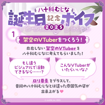 青桐高校 Mujina Yasoshina 生日纪念声音 2025