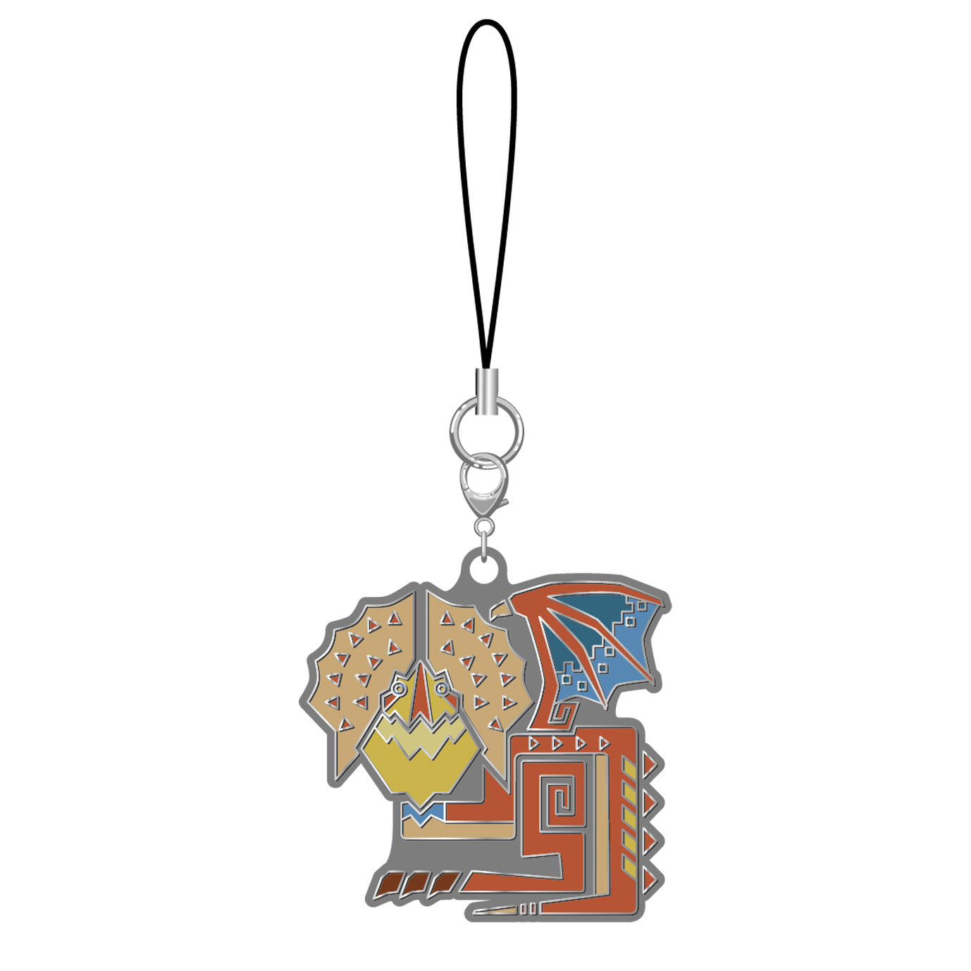 [Single item/BOX]Monster HunterWilds Monster Icon Metal Keychain