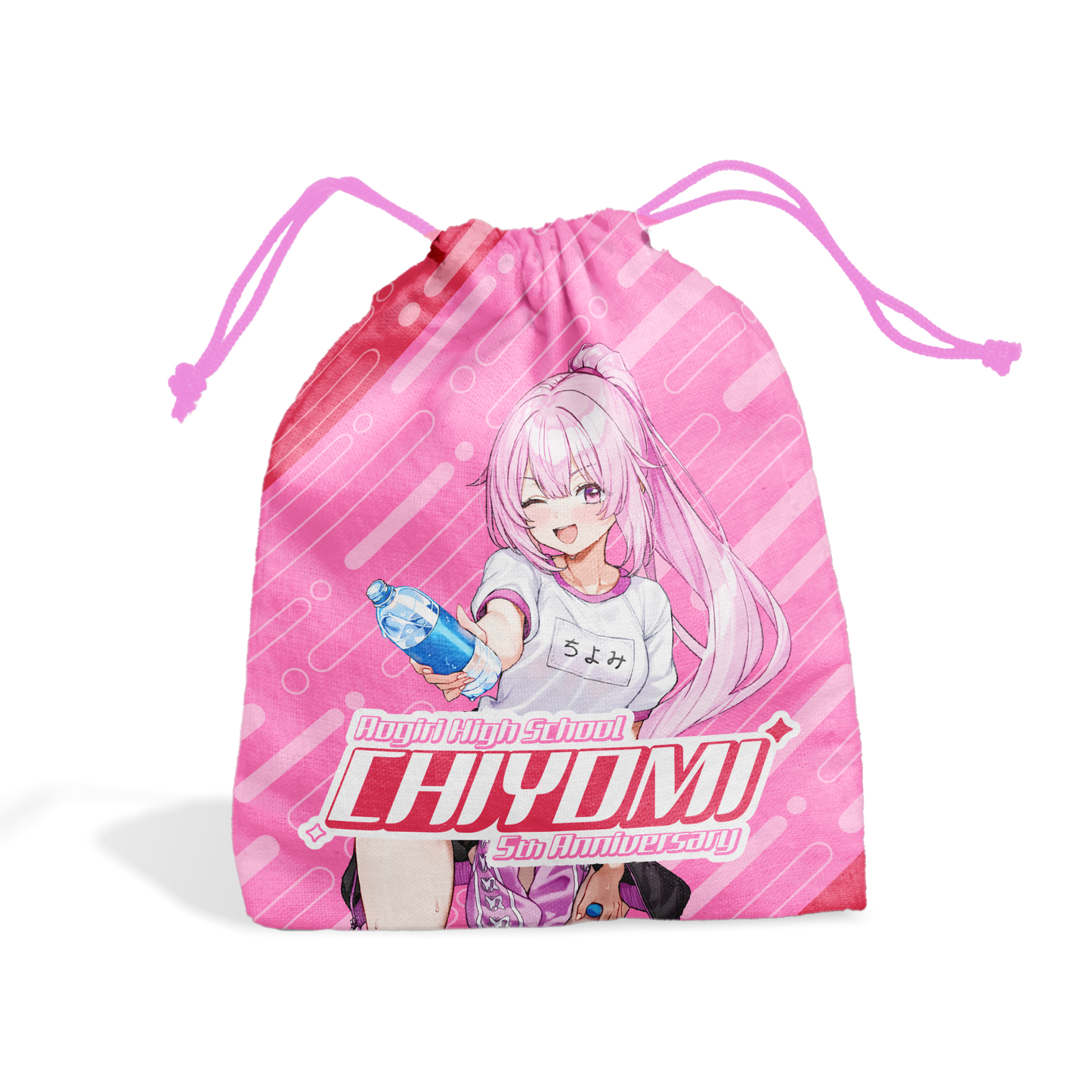 あおぎり高校 千代浦蝶美 5周年記念グッズ 巾着