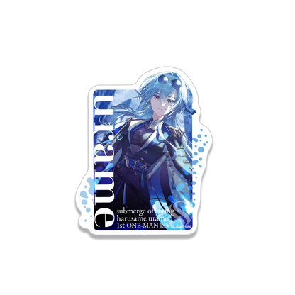 あおぎり高校 春雨麗女 1st ONE-MAN LIVE 「submerge of spring」グッズ ステッカーセット