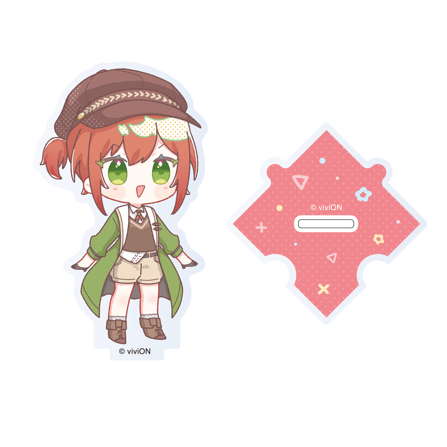 あおぎり高校 ぽぷらーと ミニアクリルスタンド 石狩あかり