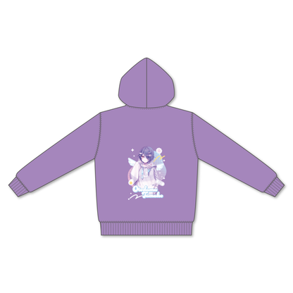 あおぎり高校 音霊魂子 誕生日記念グッズ2025 裏ボアパーカー