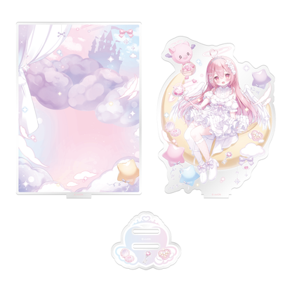 Aogiri High School Rieru Gabu 1st Event "Love♡Riel's goods acrylic stand with background