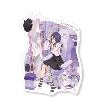 青桐高校 Otoreitamako第1次活动“关于我最喜欢的VTuber举办线下会议”商品交易贴纸