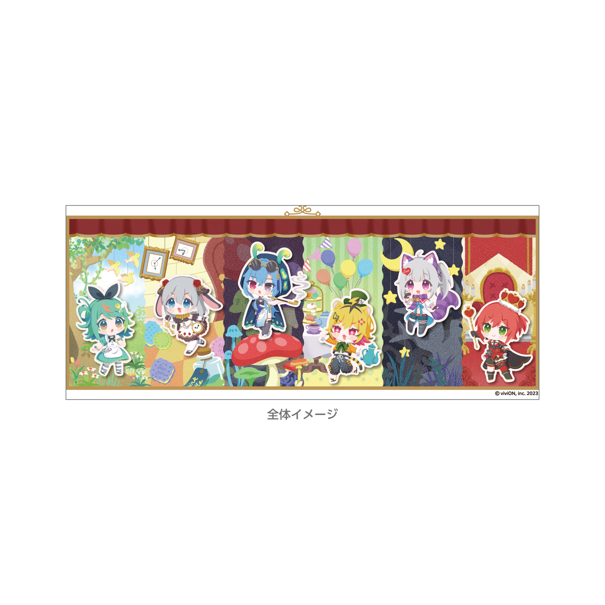 あおぎり高校 ぽぷらーと Alice ver. マグカップ – viviON BLUE