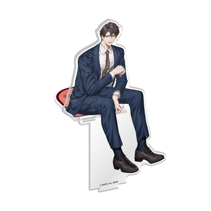 四柳の因習兄弟 座るアクリルスタンド 四柳 邦彦