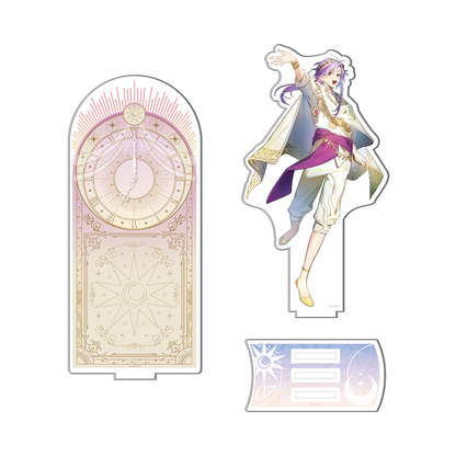 ORQUESTA 4 周年纪念亚克力支架上的时钟：Tenma Nanasei in Youth Form ver.